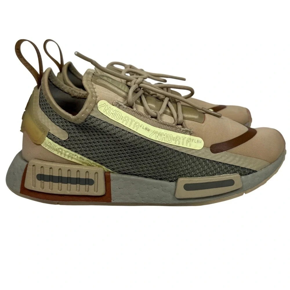 Adidas Men's NMD\_R1 Spectoo, Savana, Size 6